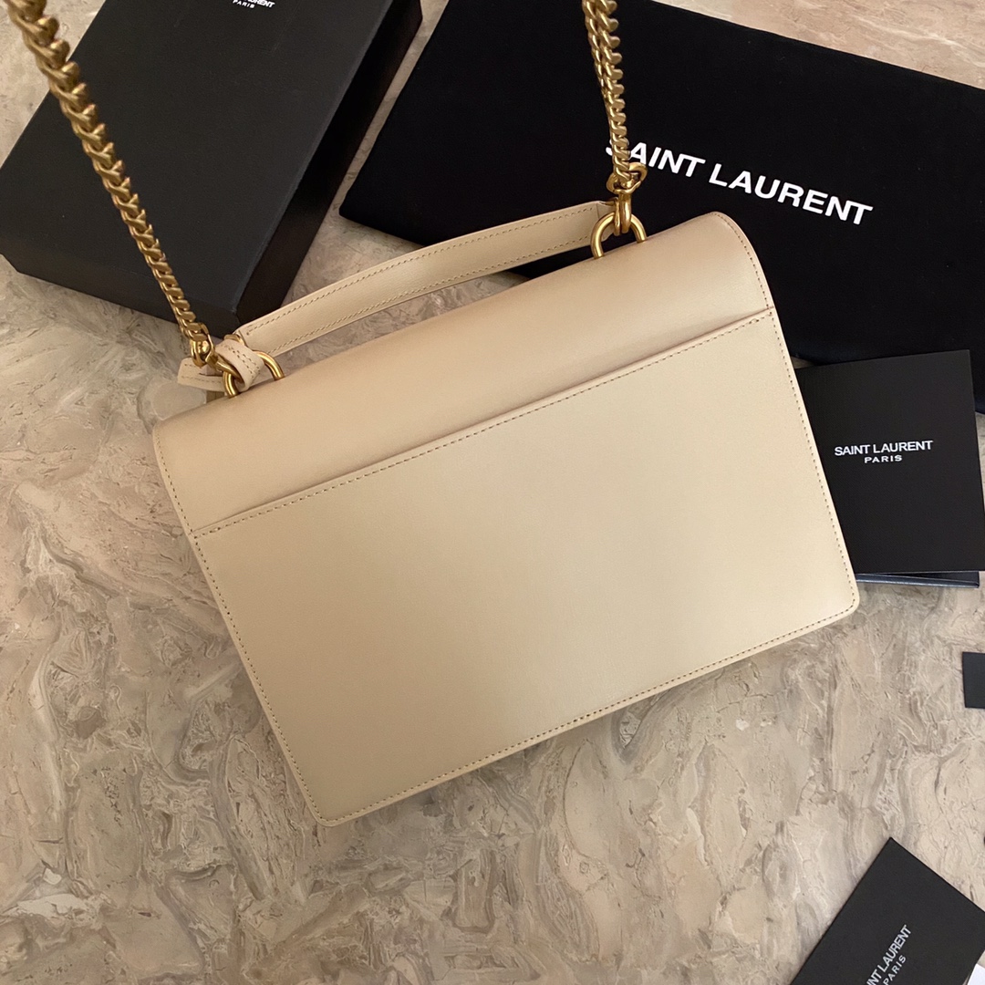 Medium Sunset Satchel in Smooth Leather Bag - Image 6
