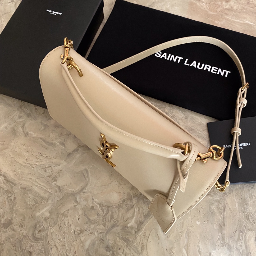 Medium Sunset Satchel in Smooth Leather Bag - Image 5