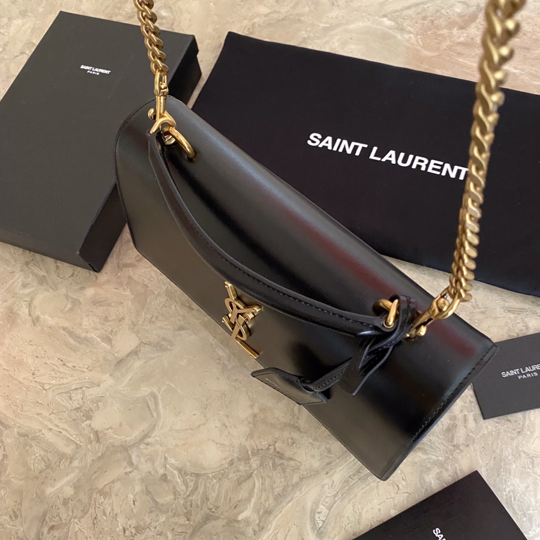 Medium Sunset Satchel in Smooth Leather Bag - Image 7