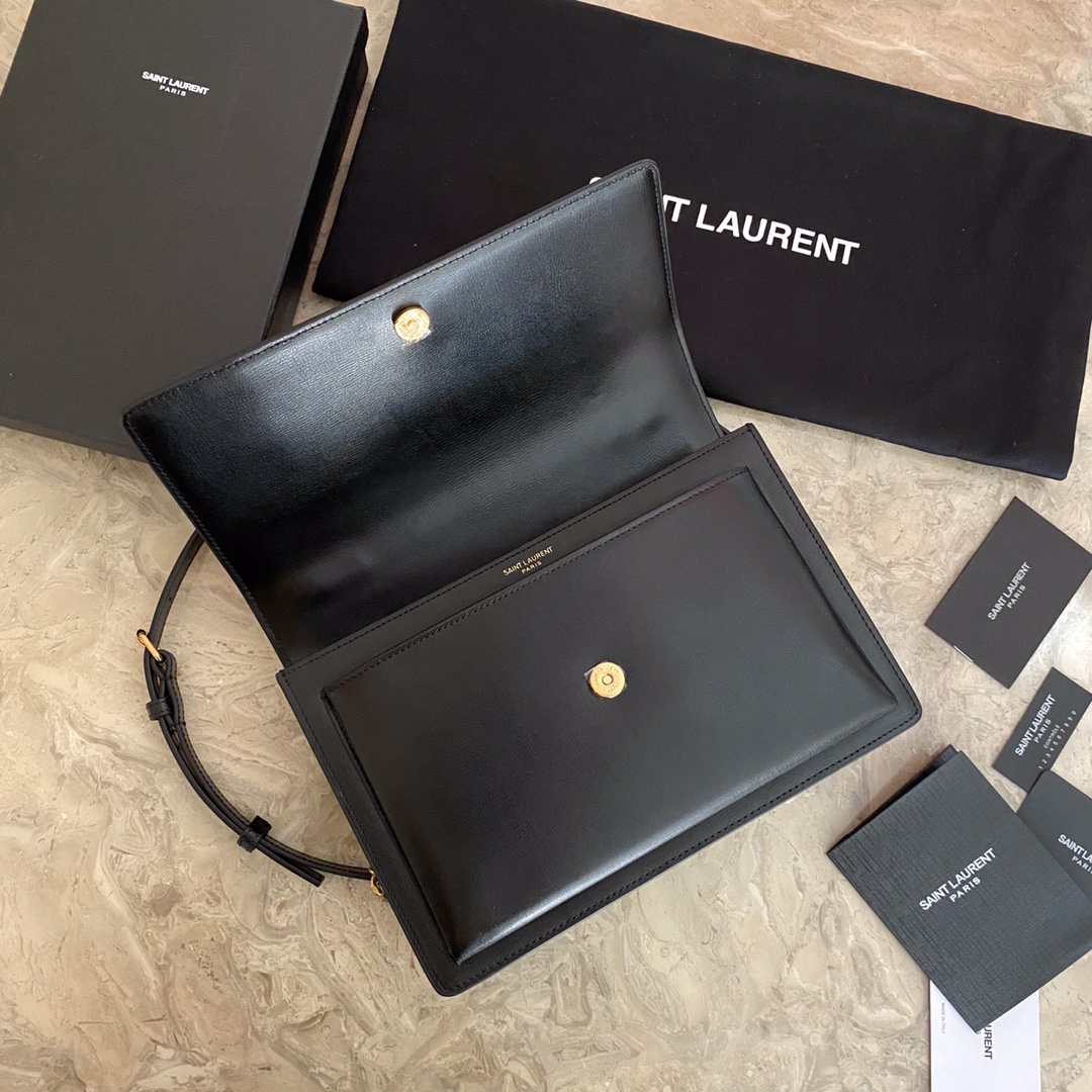 Medium Sunset Satchel in Smooth Leather Bag - Image 6