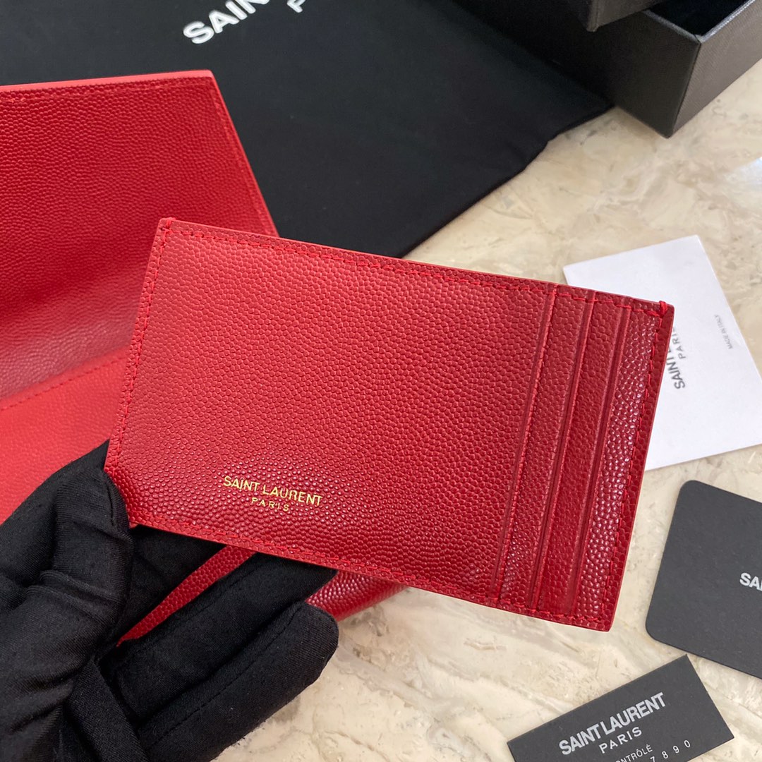 Uptown Chain Wallet in Crocodile-Embossed Shiny Leather Bag - Image 3