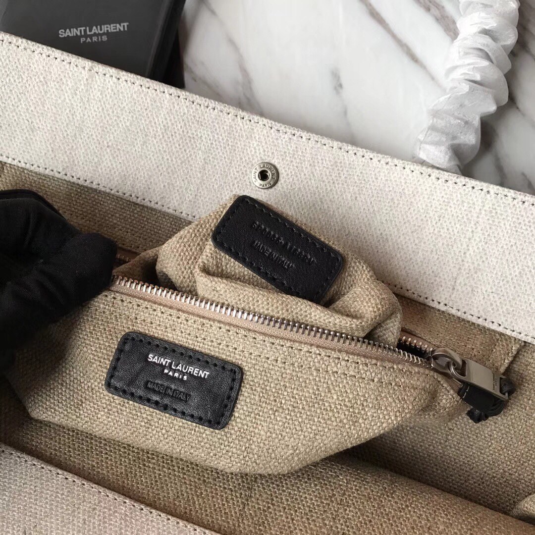 Rive Gauche Tote in Canvas Bag - Image 3