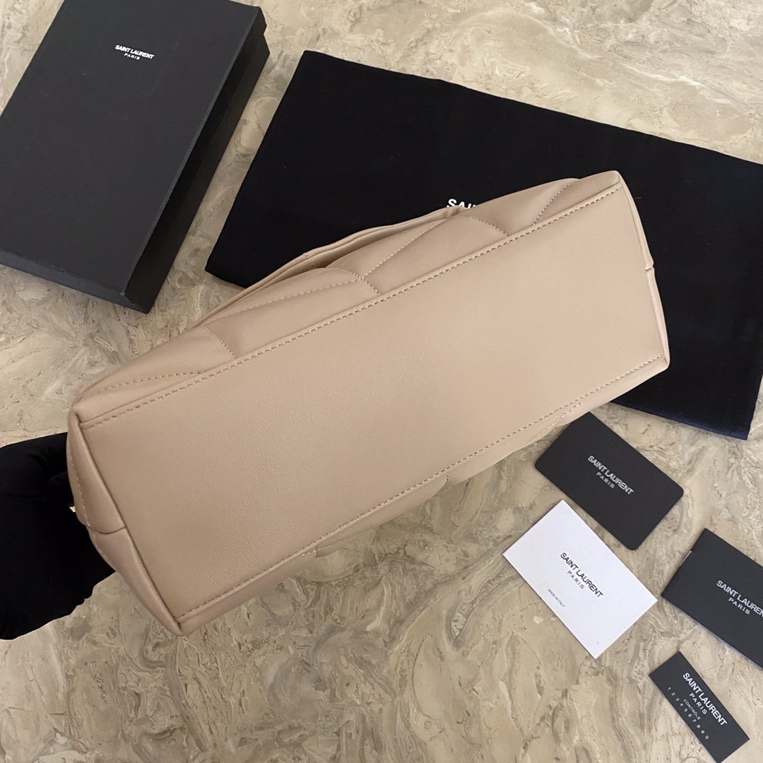 Puffer Medium in Quilted Lambskin Bag - Image 5
