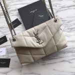 Puffer Medium in Quilted Lambskin Bag