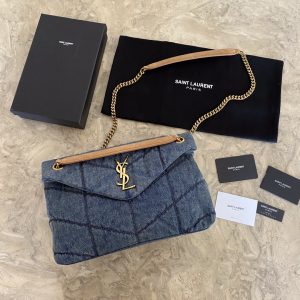 Puffer Medium in Quilted LAMBSKIN-29CM Bag