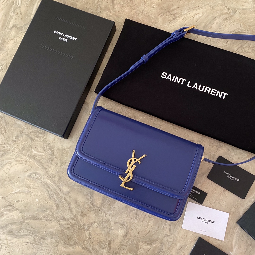 Solferino Middle Satchel in Lacquered Ayers Bag - Image 9