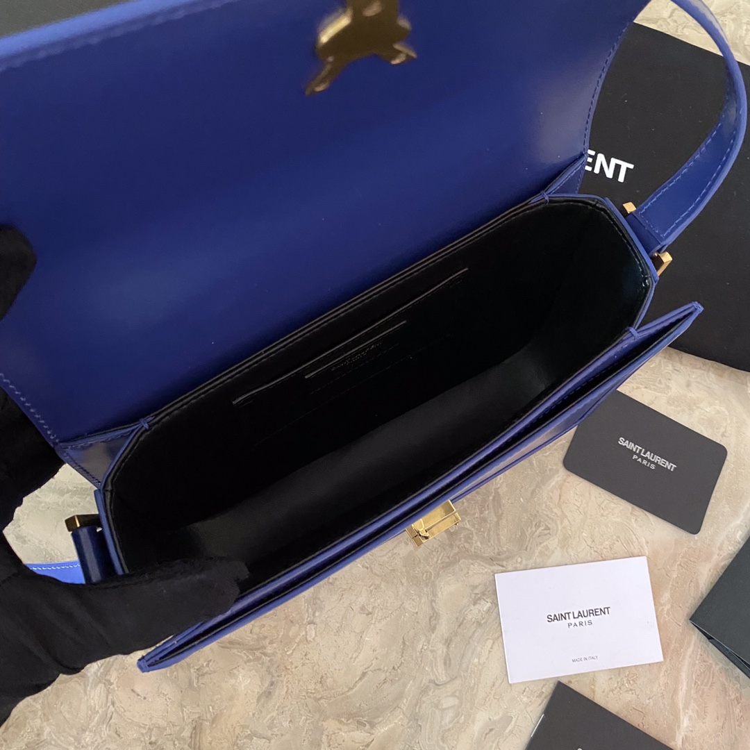 Solferino Middle Satchel in Lacquered Ayers Bag - Image 8