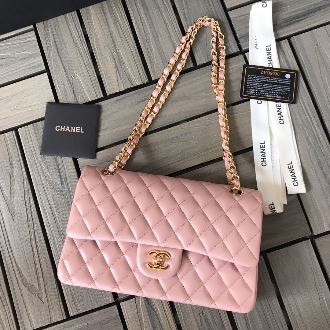 Chanel Flap Bag — Pink - Image 8