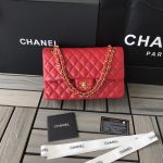 Chanel Flap Bag — Red