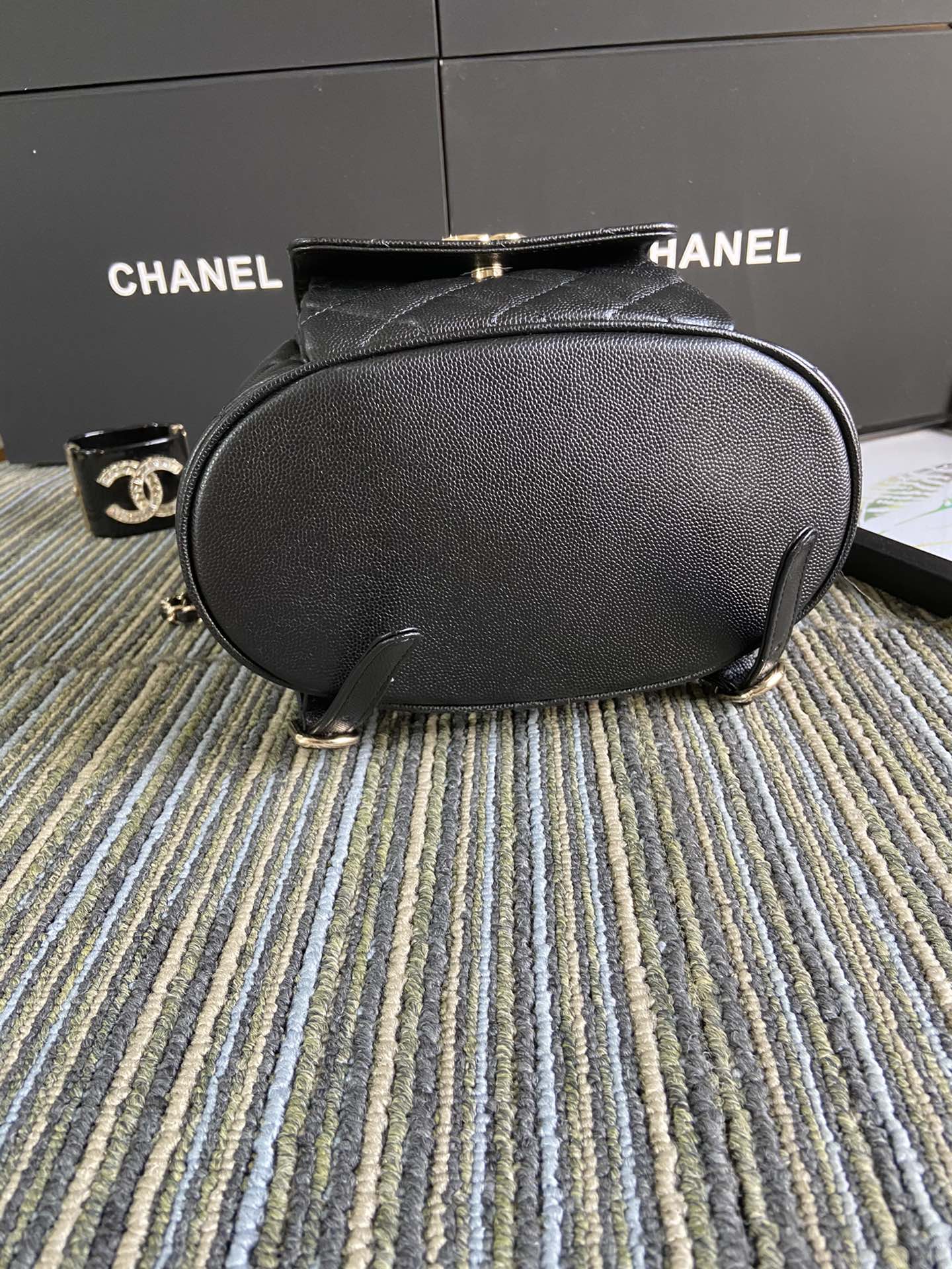 Chanel Pattern Backpack - Image 5