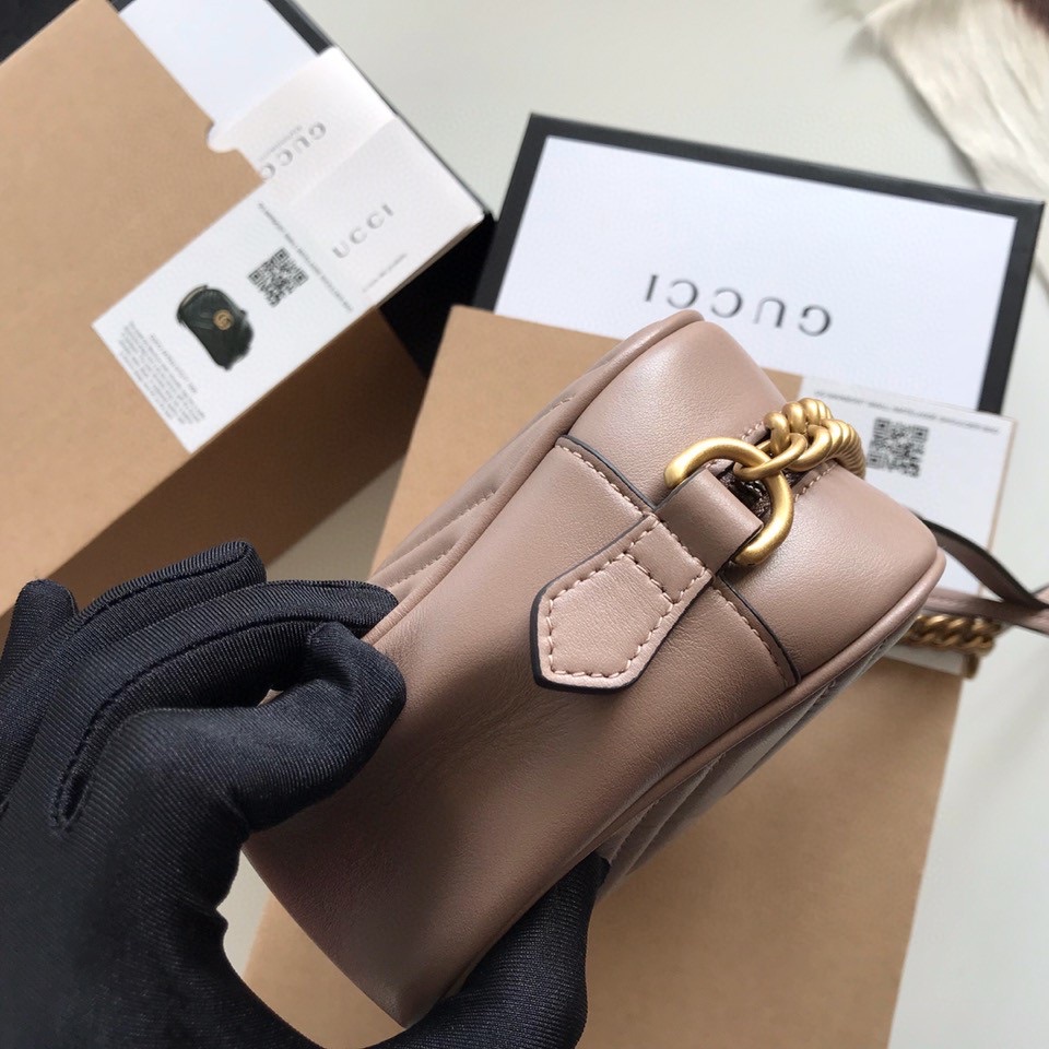Gucci Large Shoulder GG Bag - Image 4