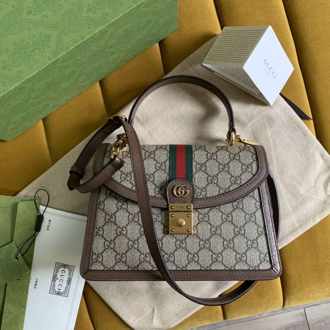 Gucci Ophidia Small Oberer Griff Bag