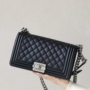 Chanel Junge Shoulder Leather Bag