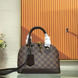 Louis Vuitton Alma BB Bag — Brown