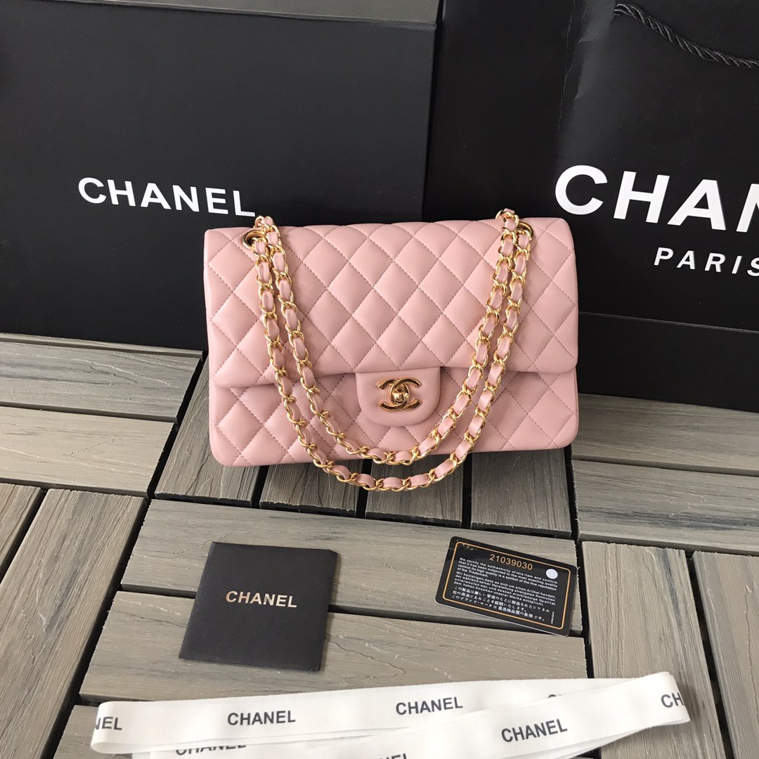 Chanel Flap Bag — Pink