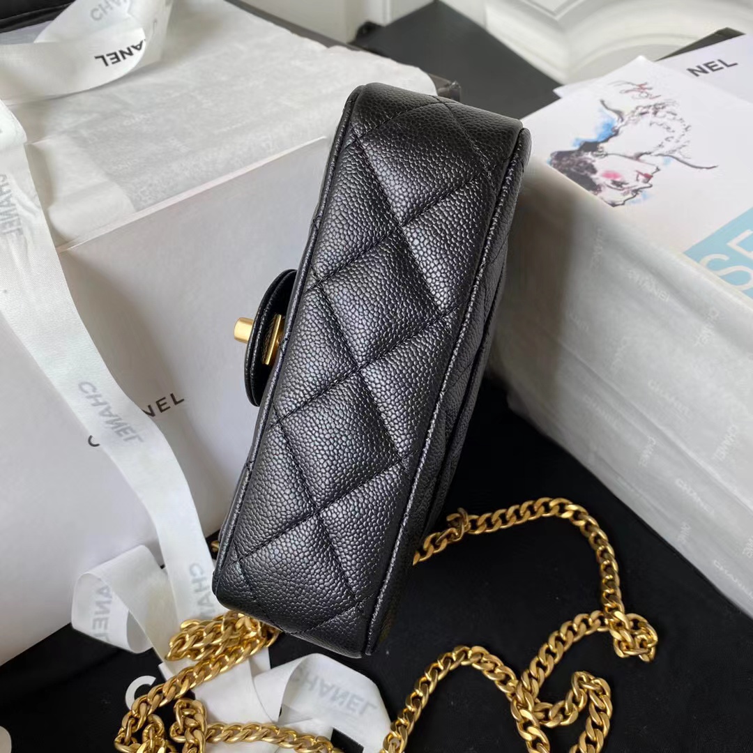 Chanel Gold Ball in Small Bag - Image 7