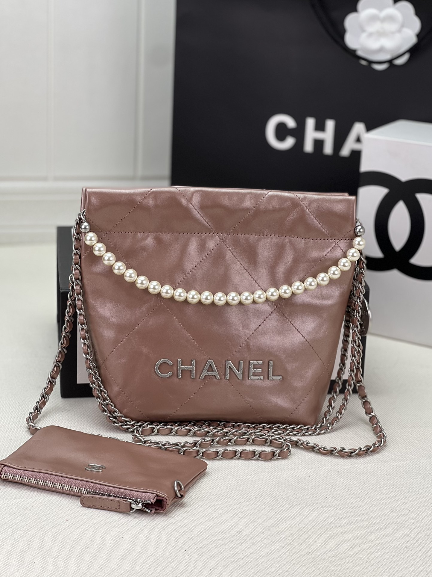 Chanel 22 Bag — Pink