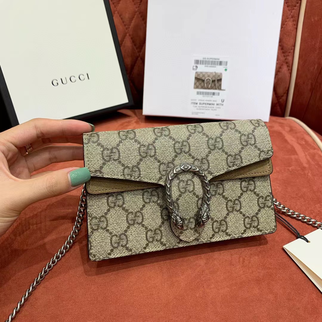 Gucci Dionysus GG Supreme Super Mini Bag - Image 8
