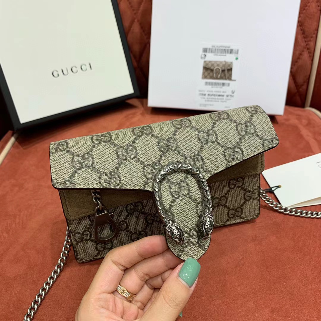 Gucci Dionysus GG Supreme Super Mini Bag - Image 9