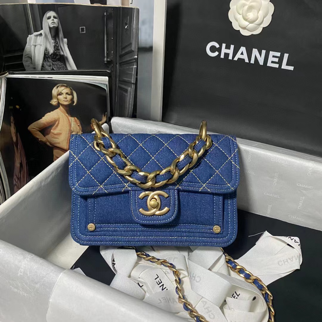 Chanel Denim-Flap Bag