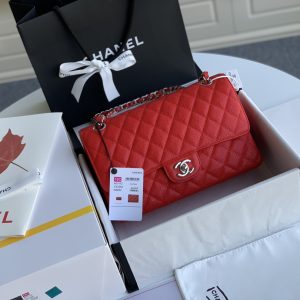 Chanel Flap in Red Bag