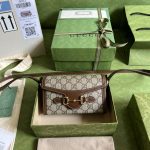 Gucci Horsebit 1951 Mini Bag — Beige