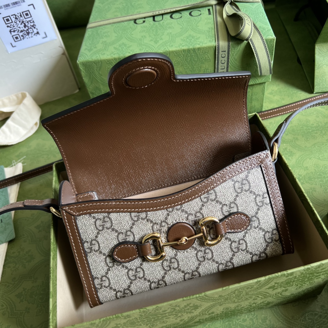Gucci Horsebit 1951 Mini Bag — Beige - Image 7