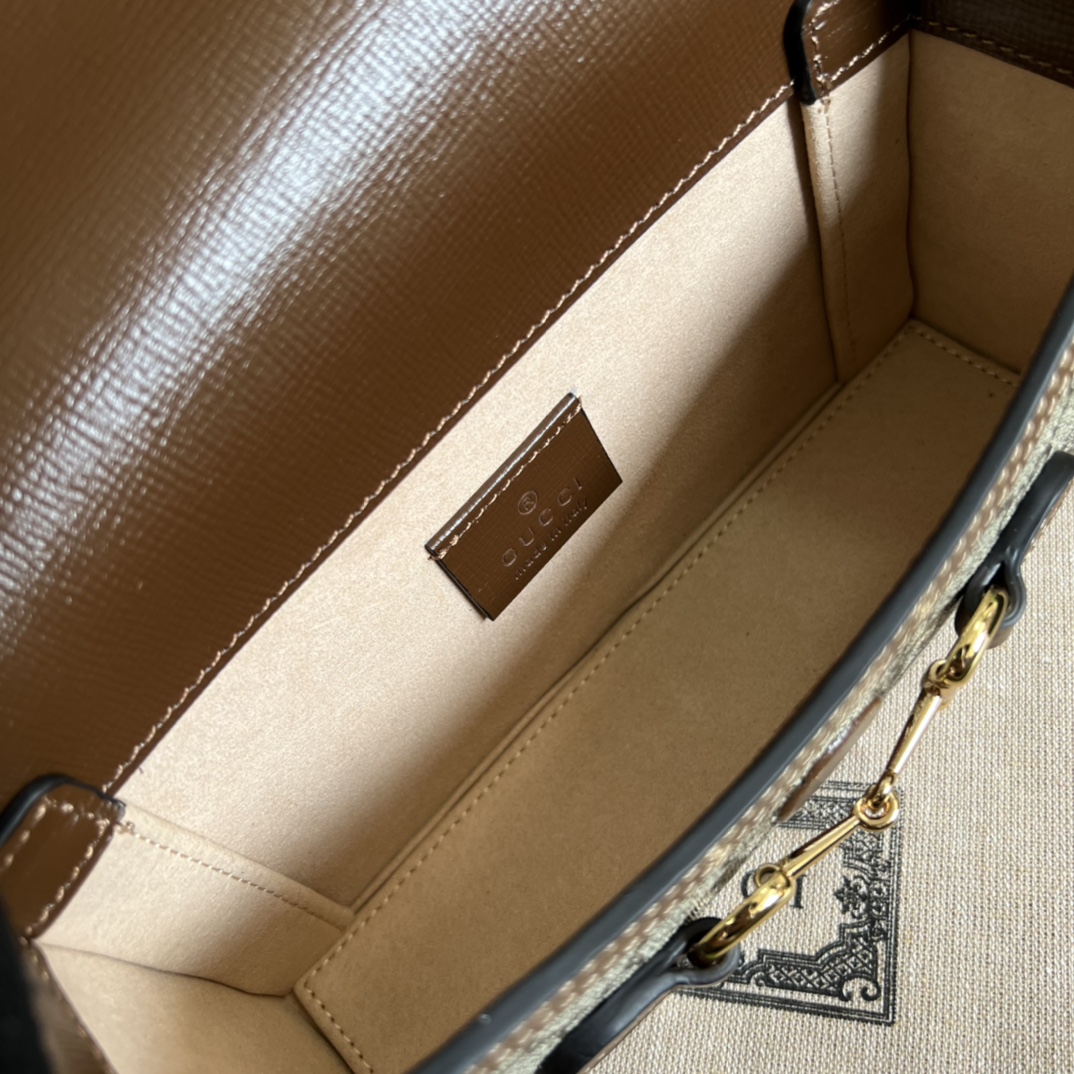 Gucci Horsebit 1951 Mini Bag — Beige - Image 8