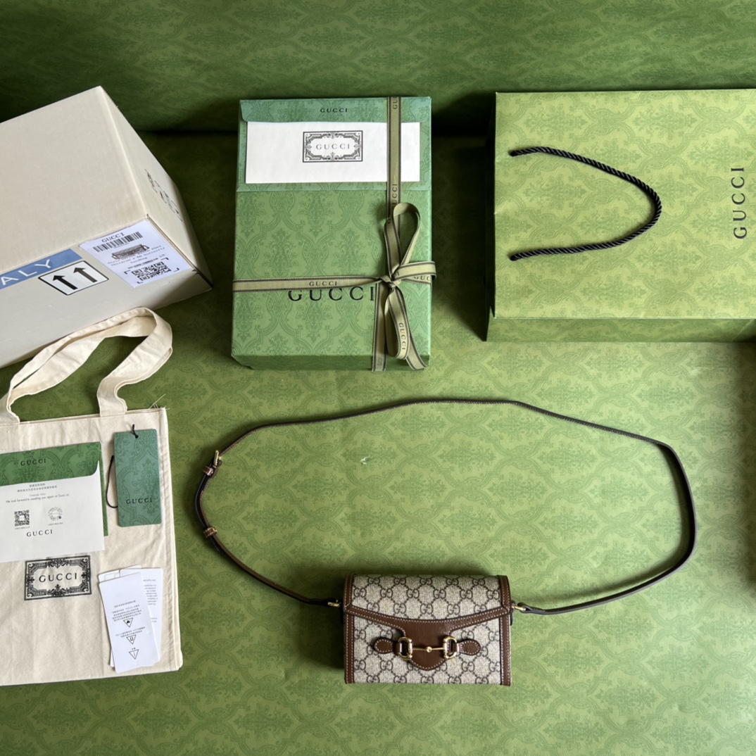Gucci Horsebit 1951 Mini Bag — Beige - Image 10