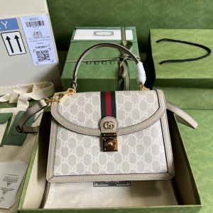 Gucci Small Ophidia with Henkel and Web Bag