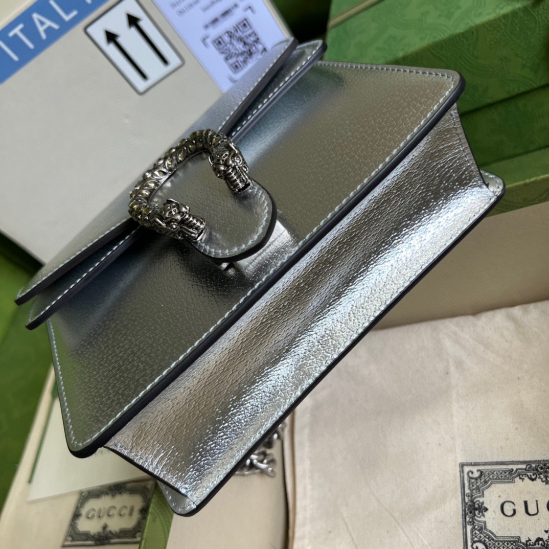 Gucci Dionysus Lamé Mini Bag - Image 4