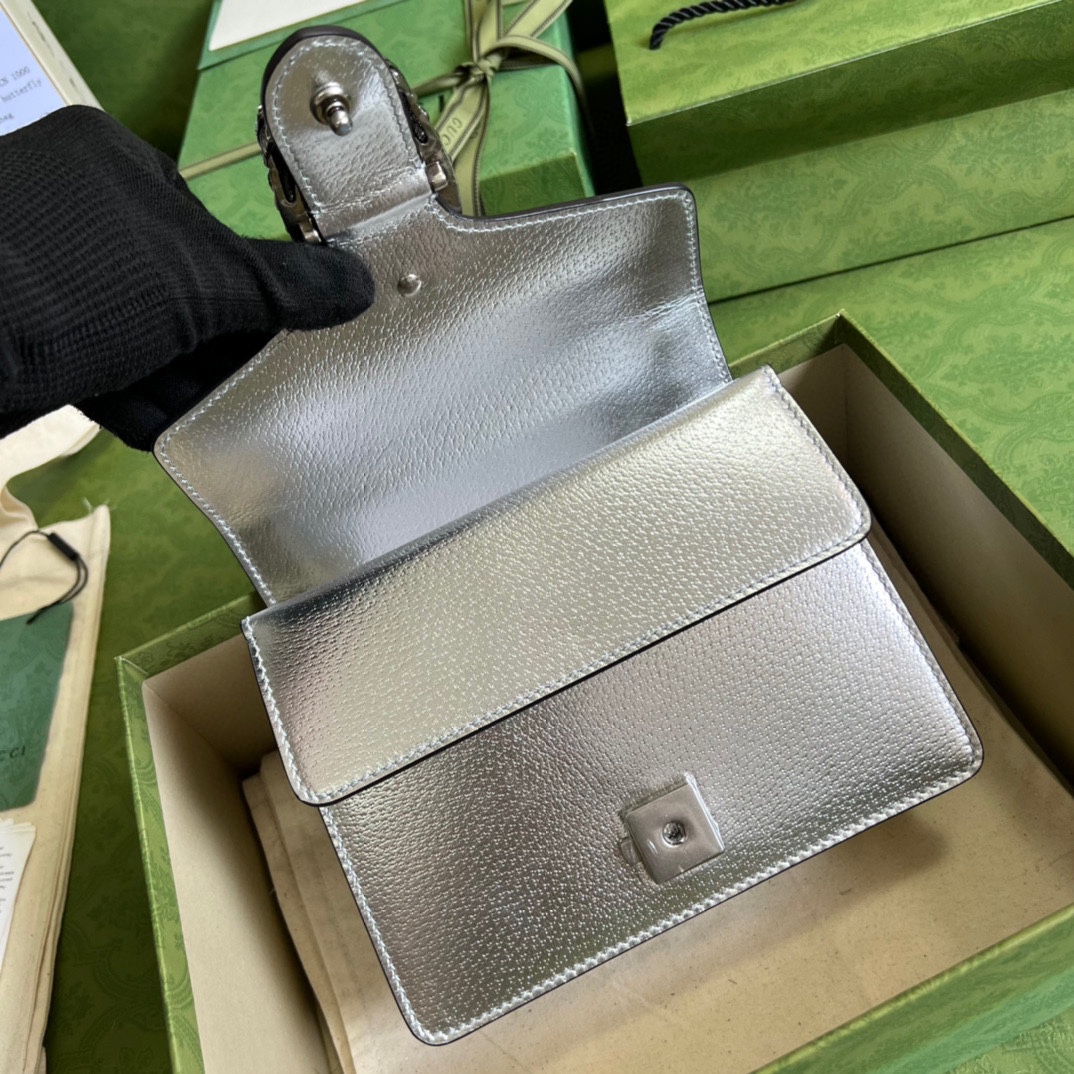 Gucci Dionysus Lamé Mini Bag - Image 7