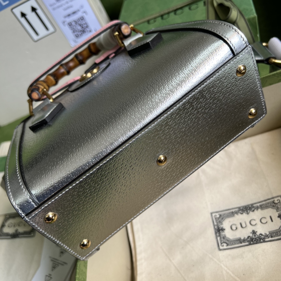 Gucci Diana Mini Tote GG Bag - Image 4