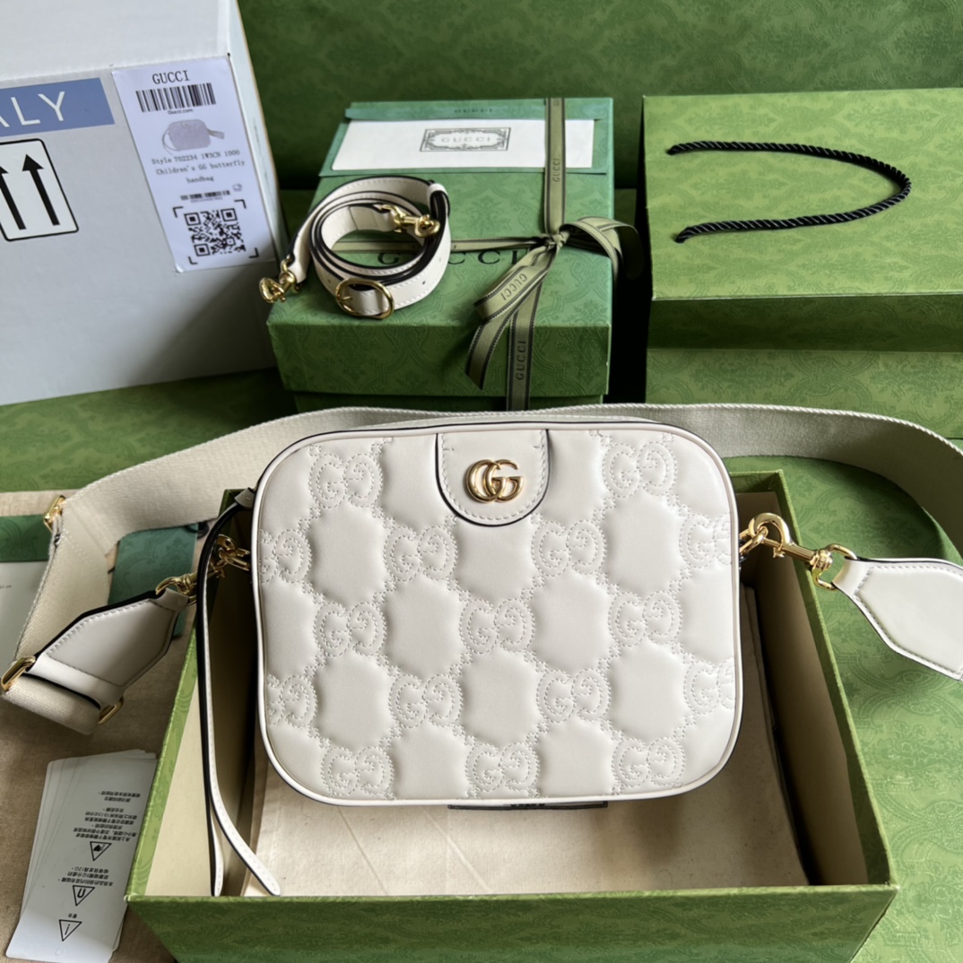 GG Matelasse Leather Small Bag