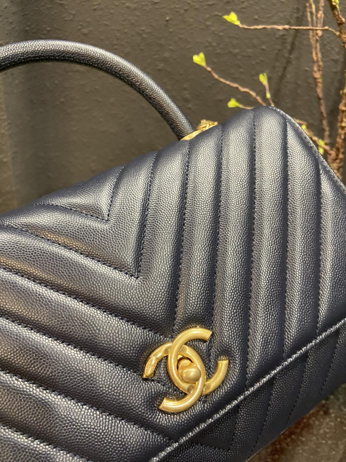 Chanel Handbag Leather - Image 3