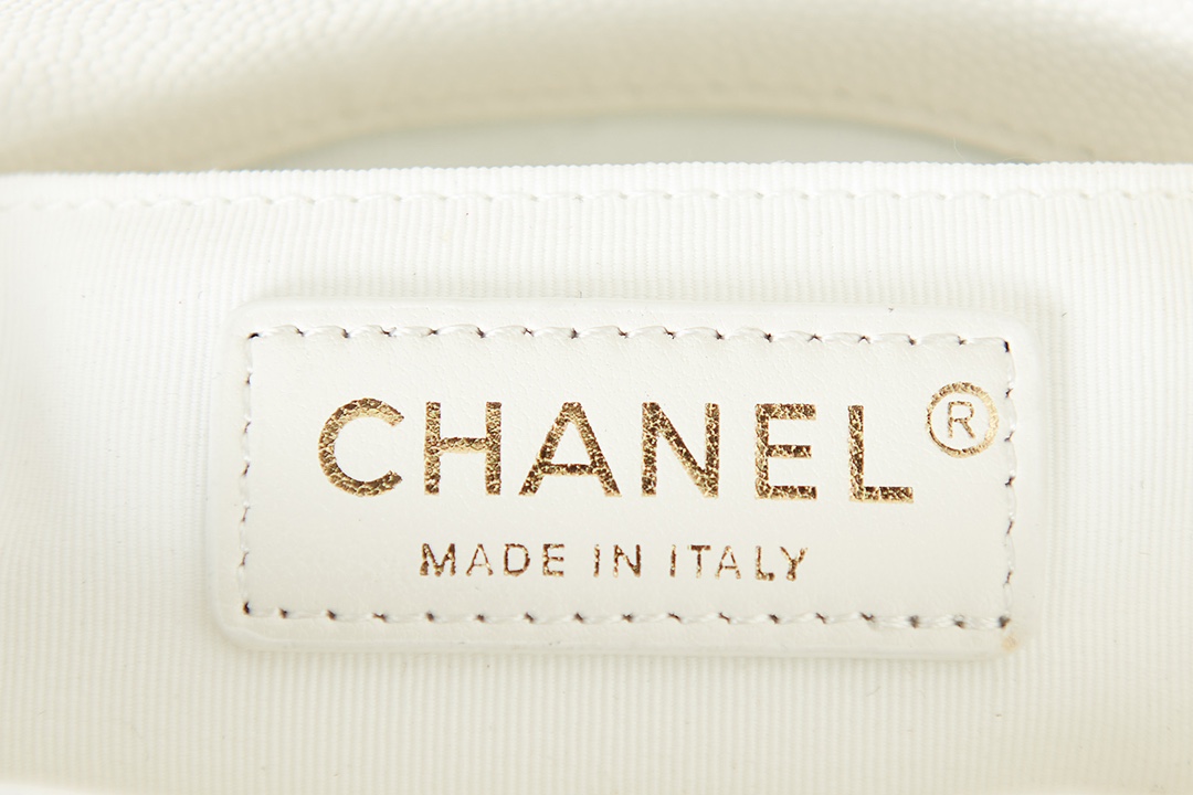 Chanel Mini Classic Flap Bag — White - Image 7