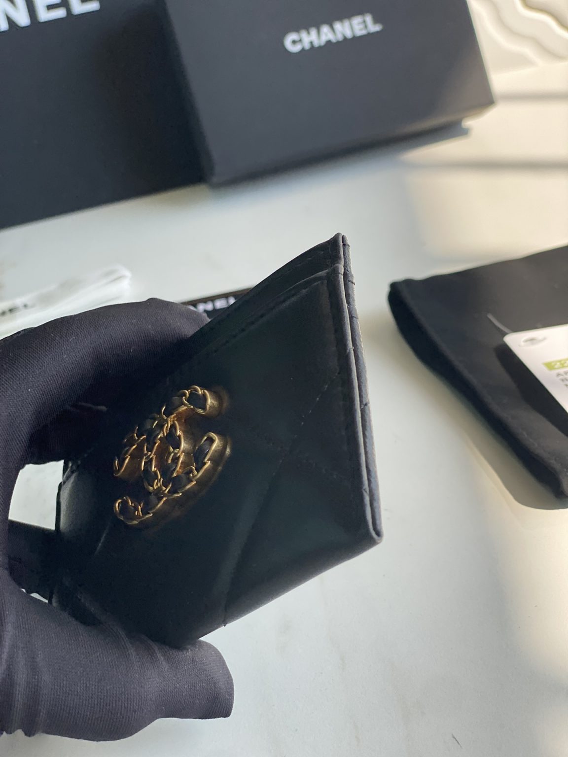 Chanel 19 Karte Halterin Bag - Image 4