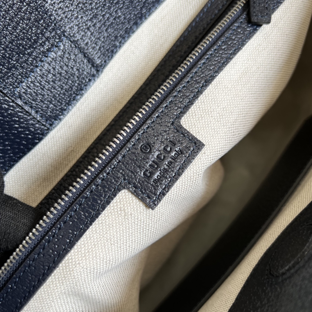 Gucci Ophidia Medium Tote with Web Stripe — Beige - Image 9
