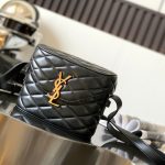 June Box in Quilted Patent Leather Bag
