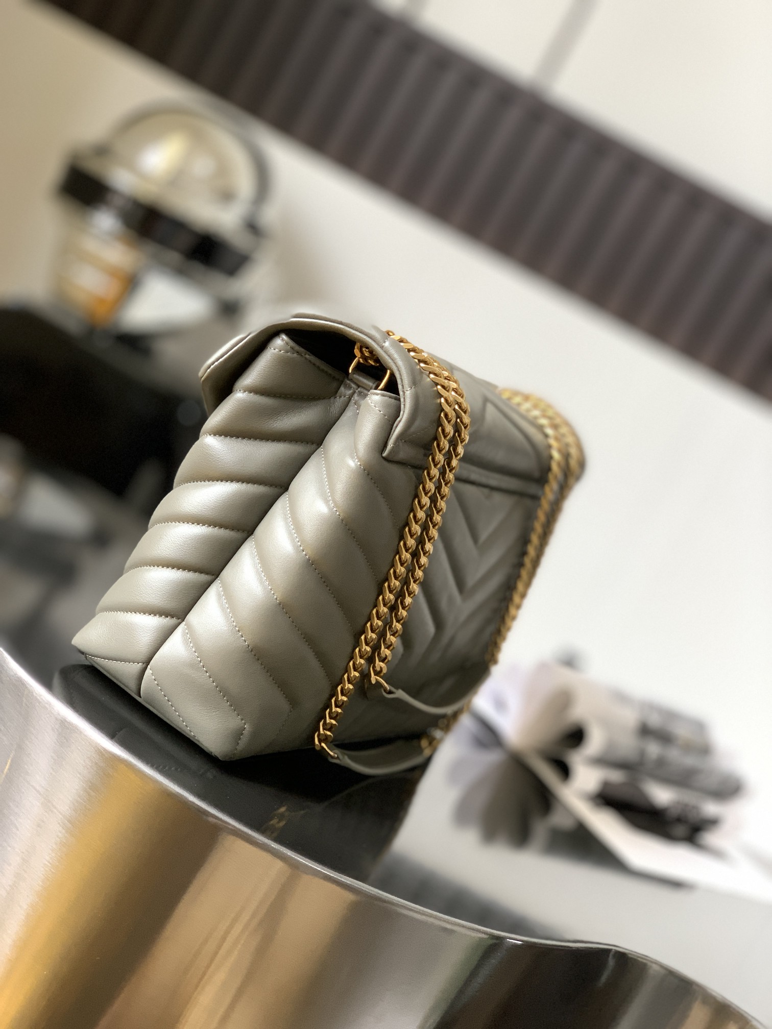Saint Laurent Monogram Bag - Image 9