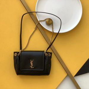 YSL Mini Nolita in Lambskin Bag