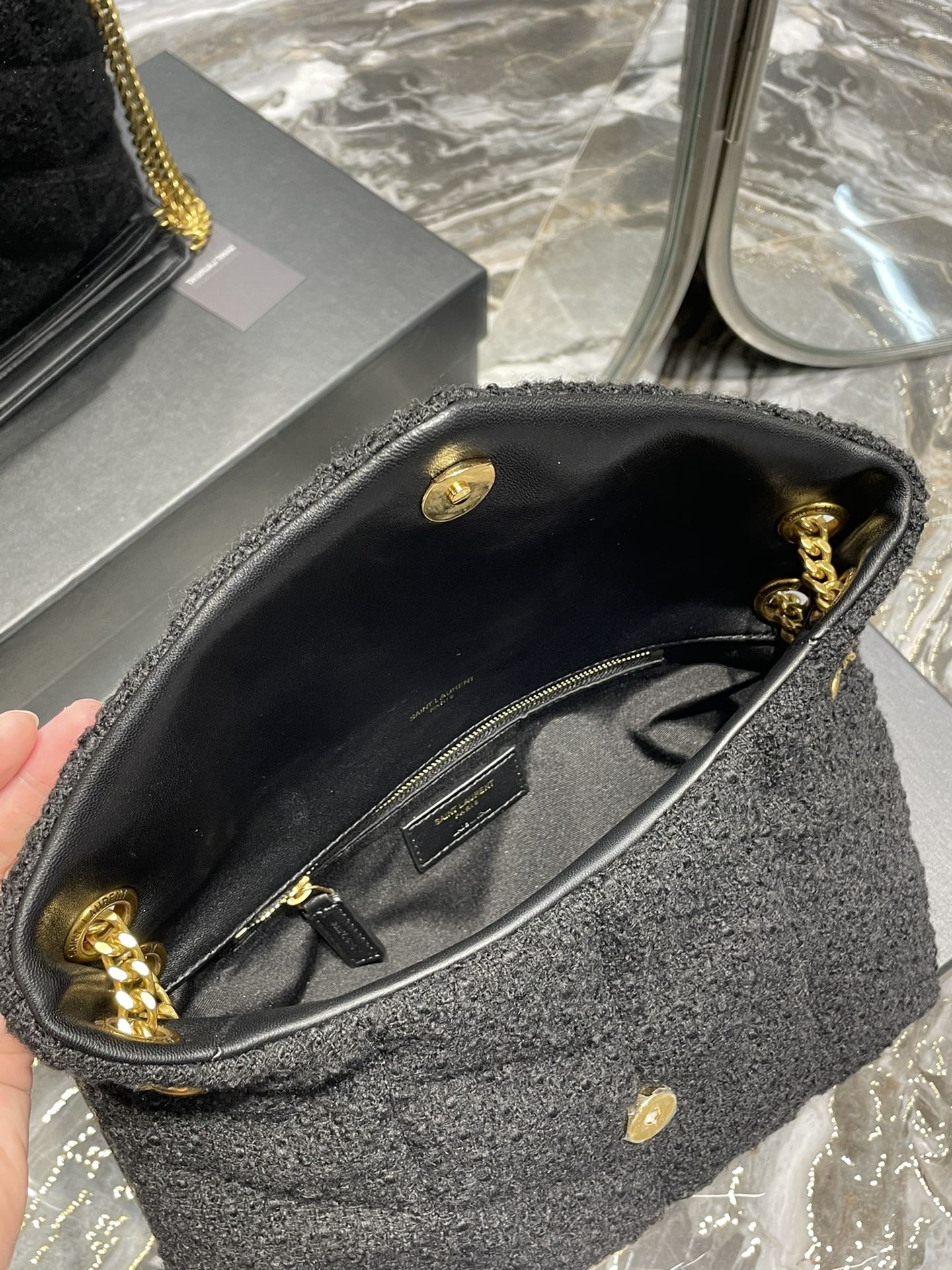 Puffer Toy Bag in Jersey - Image 8