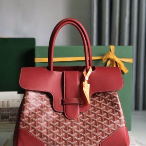 Goyard Saigon Tote in Chestnut Bag — Brown