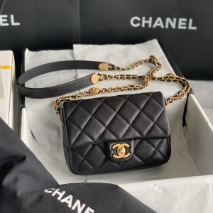 Mini Bag in Black with Farbverlauf